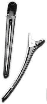 Hair Clips Alu/Plastic 12-pack
