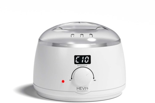 A white device with a digital display showing 'E10' and buttons for temperature control, used for steaming or cooking.