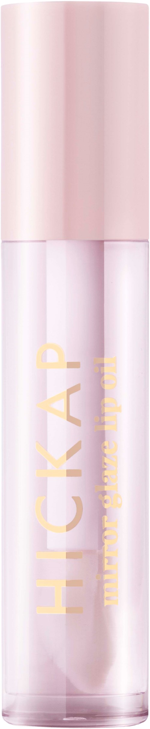 A light pink roll-on bottle with gold and pink writing, branded 'HICKA' and 'Moisturizing.'
