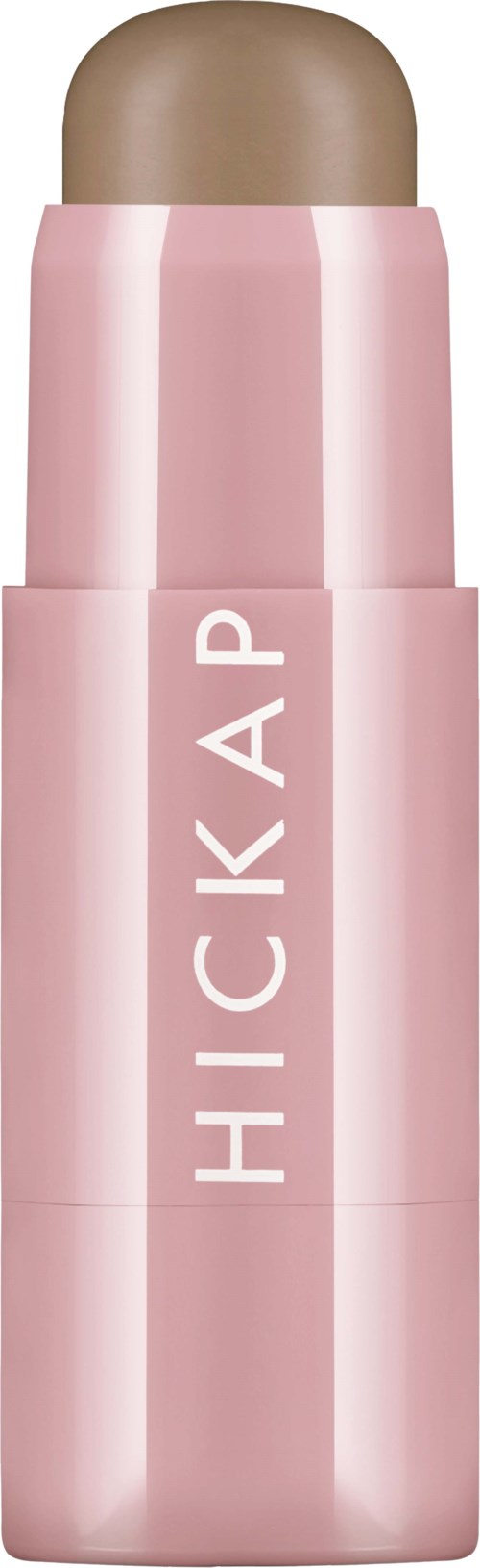 Pink stick with white text and a beige tip. The product is called 'HICKAPI'.