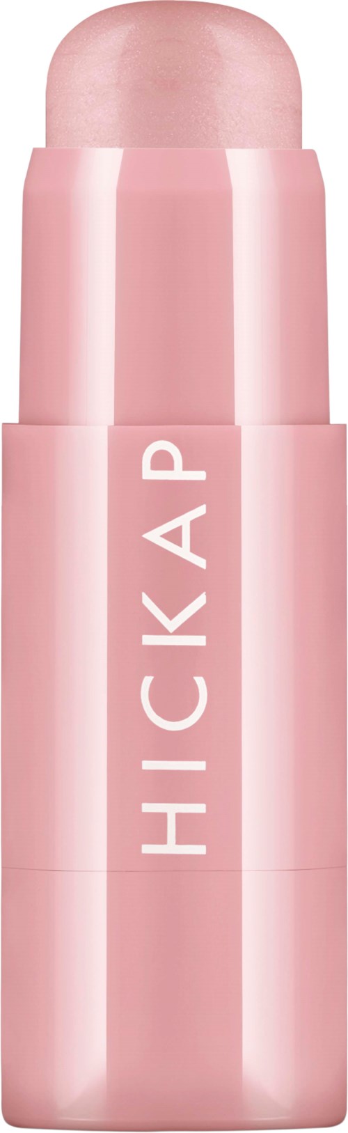 Roter Deostick in Zylinderform mit der Aufschrift 'HICKAP.'