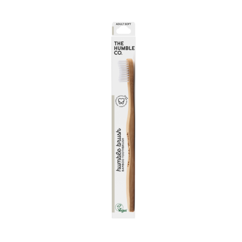 The Humble Co. Bamboo Toothbrush White