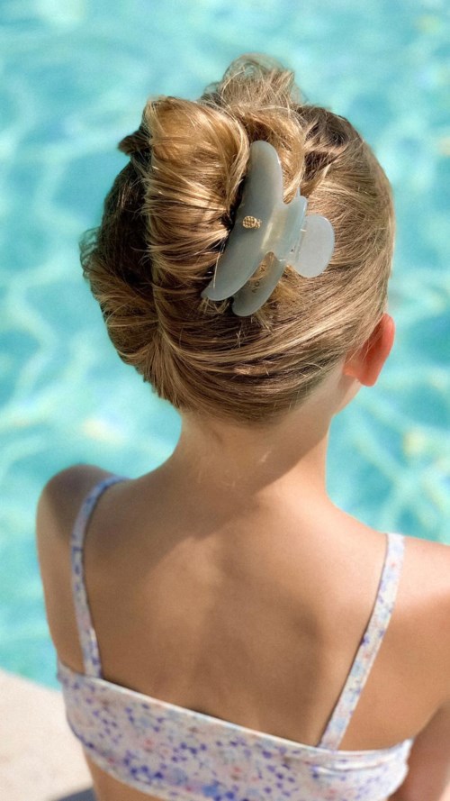 Ia Bon Hair Claw Sage