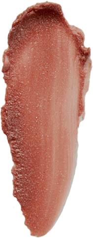 A close-up of a slice of cooked bacon, showing crispy edges and a pinkish-brown color.