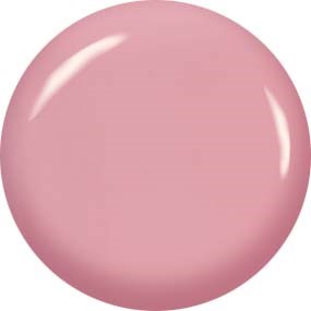A shiny pink round object with a highlight on one side, smooth surface, and no visible markings.
