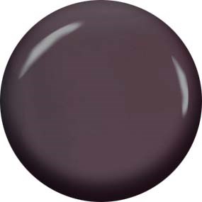 A dark gray spherical object with shiny reflections on its surface.