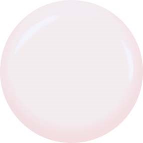 A plain, soft pink circular shape with a subtle glow around the edges.
