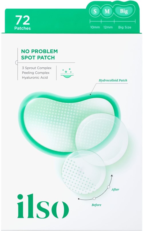 ilso No Problem Spot Patch 72 kpl