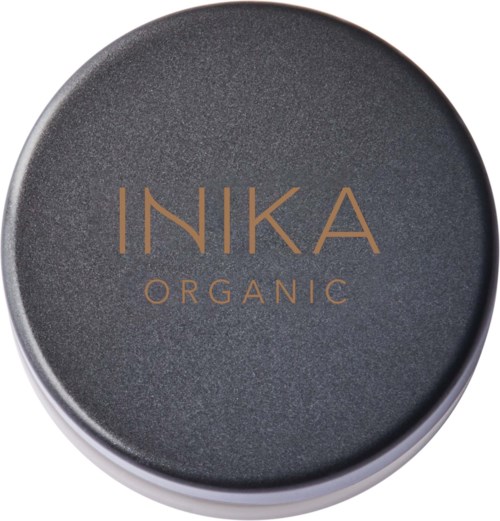 A round container lid with the text "INKA ORGANIC" in the center, dark gray color.