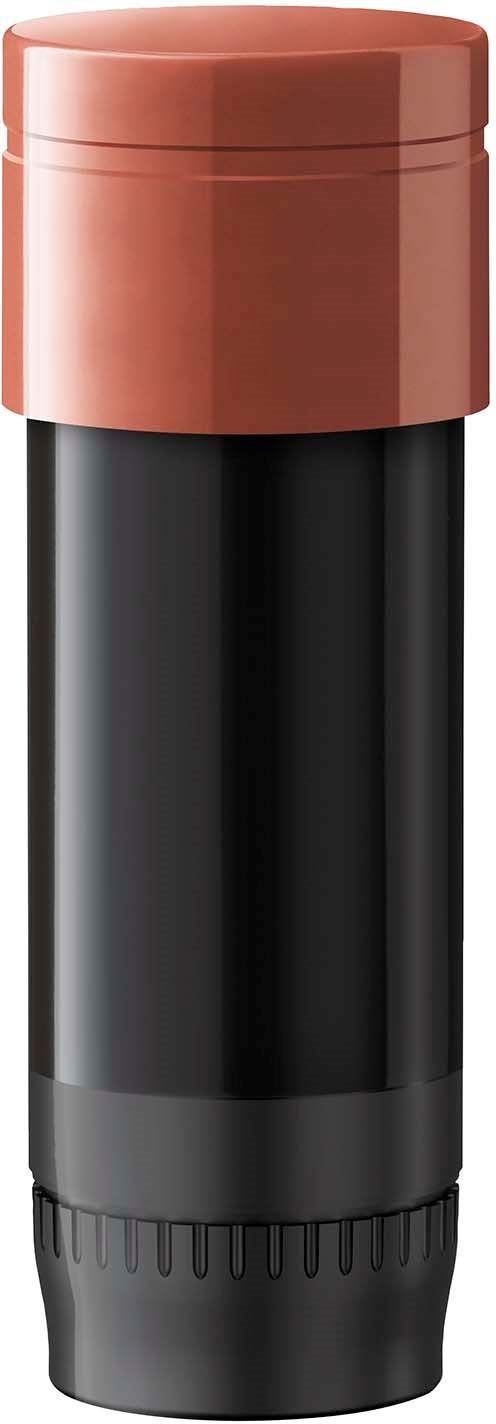En svart och rosa cylindrisk föremål med lock, troligtvis en behållare eller kosmetikaprodukt.