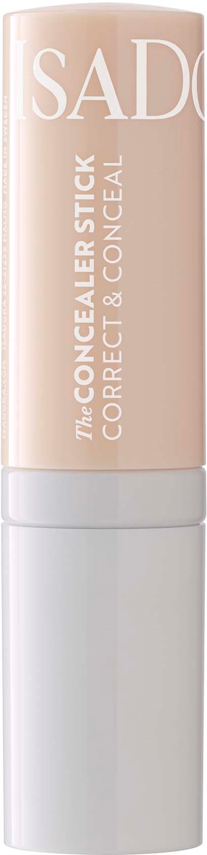 Ein beigefarbener SADO-Concealer-Stick mit weißem Boden, verwendet zur Hautkorrektur und Abdeckung.