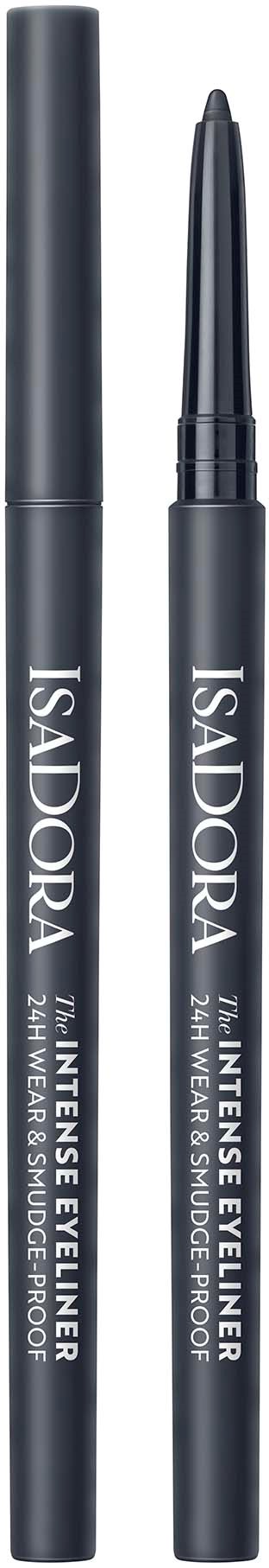 IsaDora The Intense Eyeliner 24H Wear & Smudge-proof 63 Steel Gray