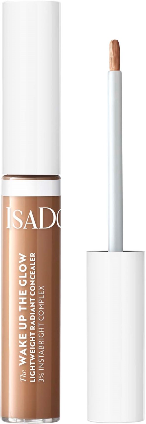 A small liquid lipstick tube with a white cap and an attached wand applicator.