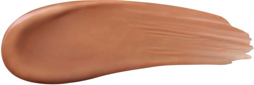 Ett beige färgat makeup-anslag med en slät, rund start och avsmalnande ände.