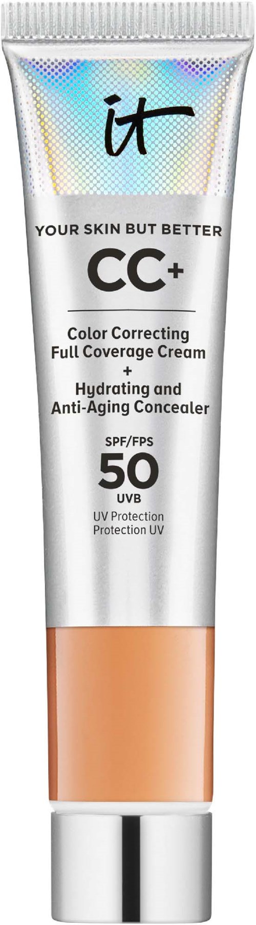 IT Cosmetics Your Skin But Better CC+ Cream SPF 50 Travelsize Tan