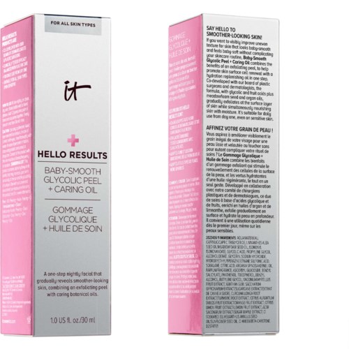 IT Cosmetics Hello Results Baby-Smooth Glycolic Peel + Caring Oil 30 ml