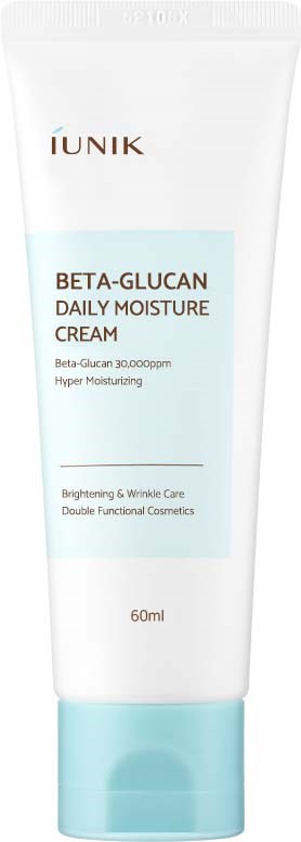 Een witte en lichtblauwe tube met productnaam en details aan de voorkant.