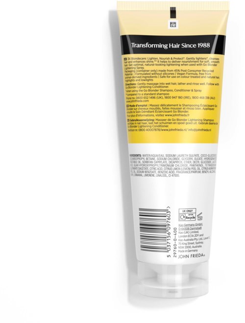 John Frieda Go Blonder Lightening Shampoo 250 ml