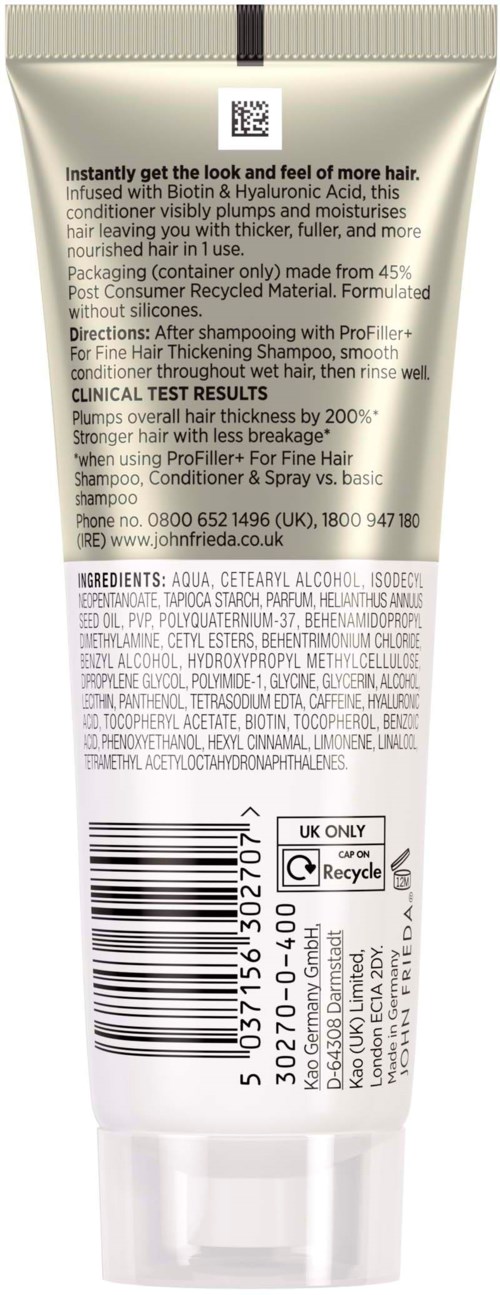 John Frieda ProFiller+ Thickening Conditioner 75 ml