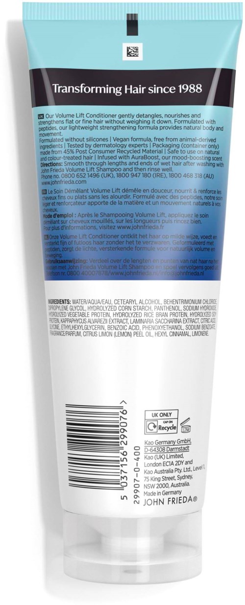 John Frieda Volume Lift Lightweight Conditioner 250 ml