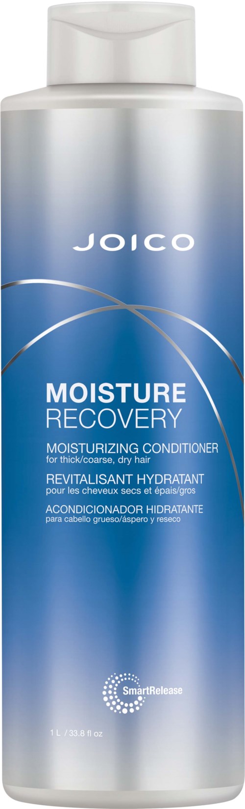 Joico Moisture Recovery -kosteusvoidehoitoaine paksuille tai kuivalle hiuksille.
