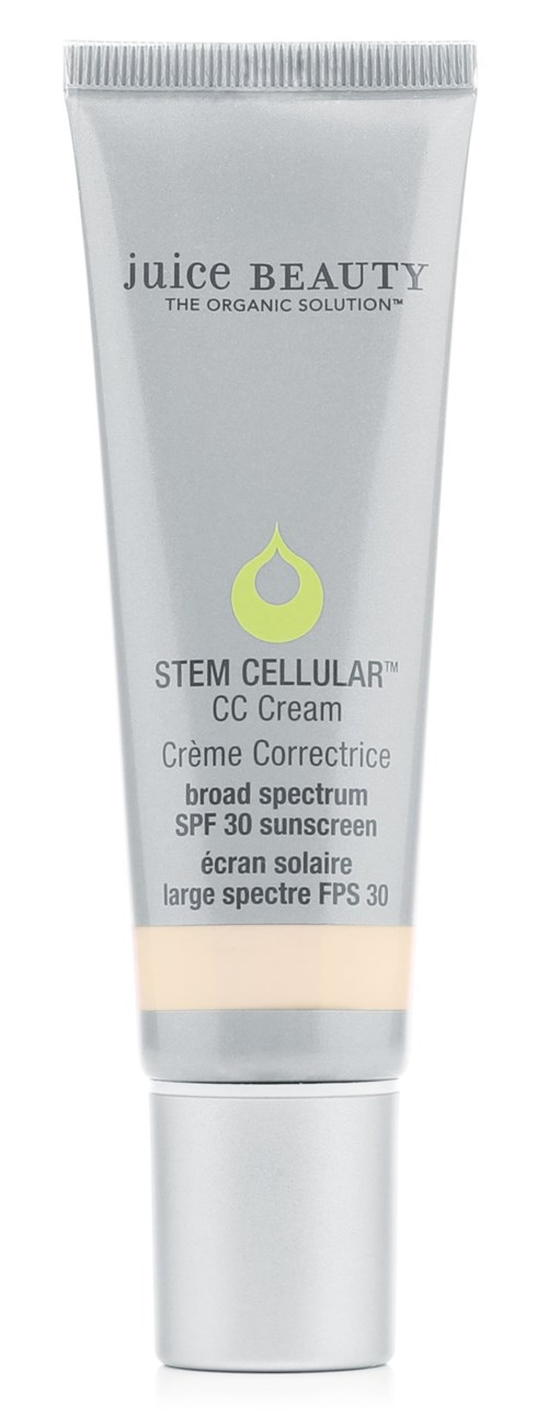 A tube of Juice Beauty Stem Cellular CC Cream with SPF 30, designed for skin correction and sun protection.