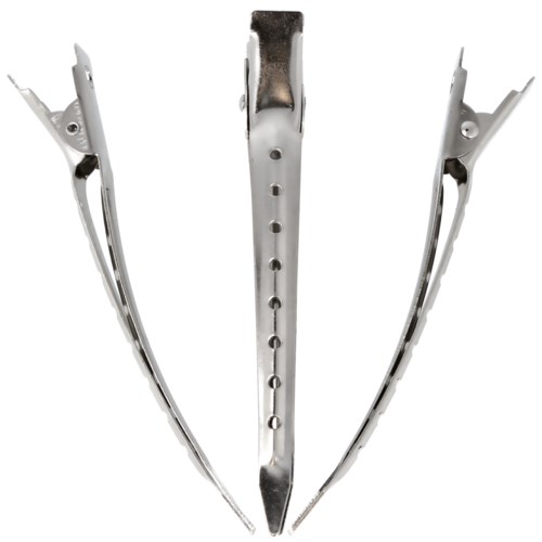 A metallic component with holes and side arms, likely a bracket or support part.