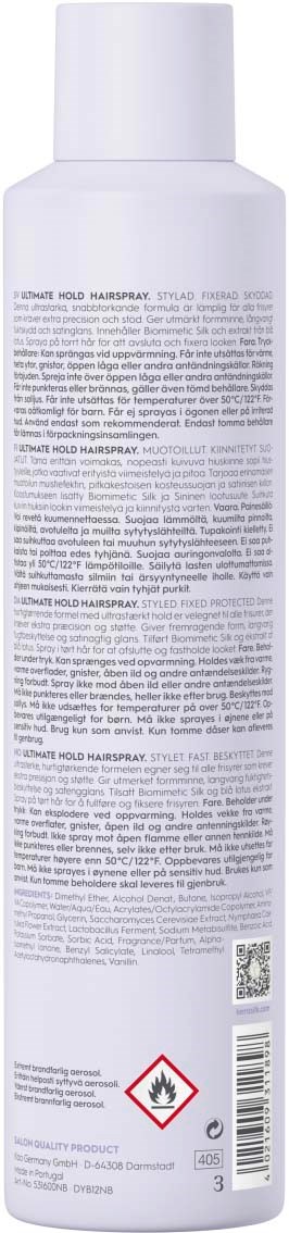 Eine weiße, zylindrische Flasche mit kleinem Text und einem Gefahrensymbol am unteren Ende.