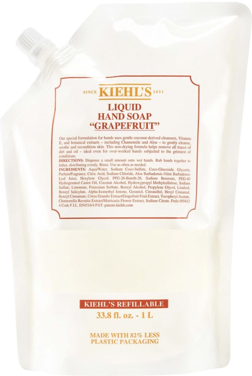 Kiehl's Liquid Hand Soap Grapefruit Refill 1000 ml