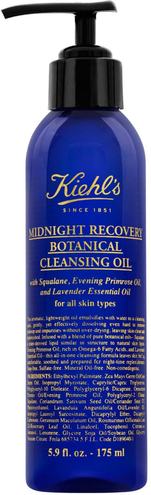 Kiehl's Midnight Recovery Botanical Cleansing Oil  175 ml