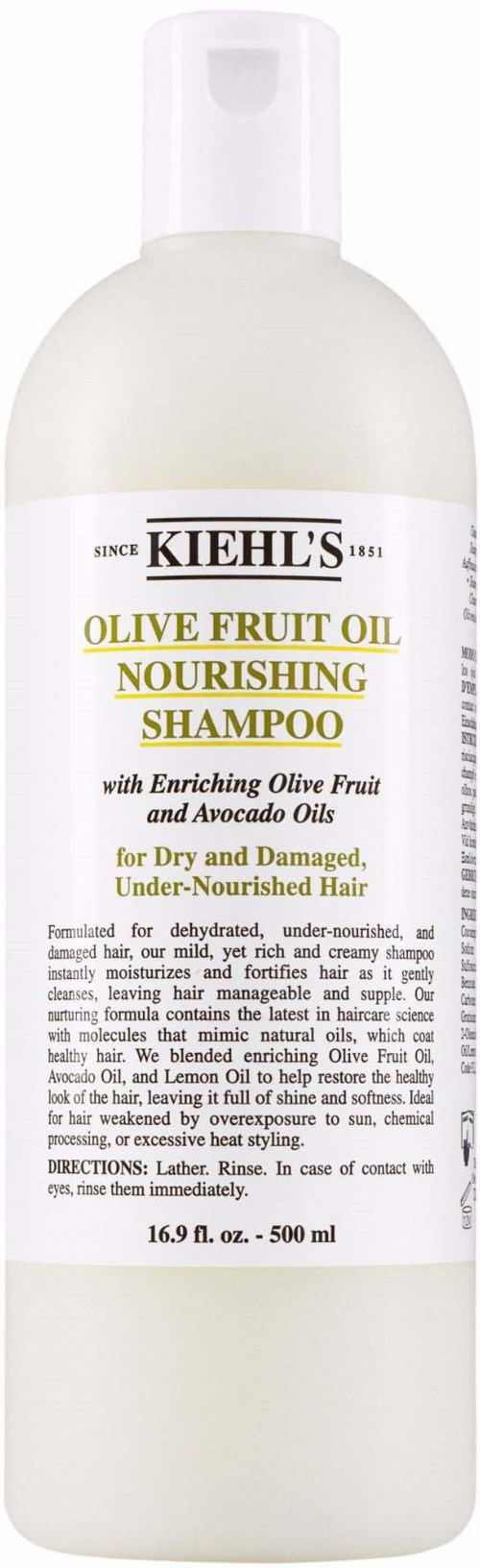 Kiehl's Olive Fruit Oil Olive Fruit Oil Nourishing Shampoo  500 ml