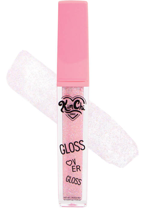 KimChi Chic Gloss Over Gloss Full Coverage Lipgloss Peach Shimmer