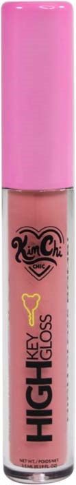 KimChi Chic High Key Gloss Full Coverage Lipgloss Natural Pink