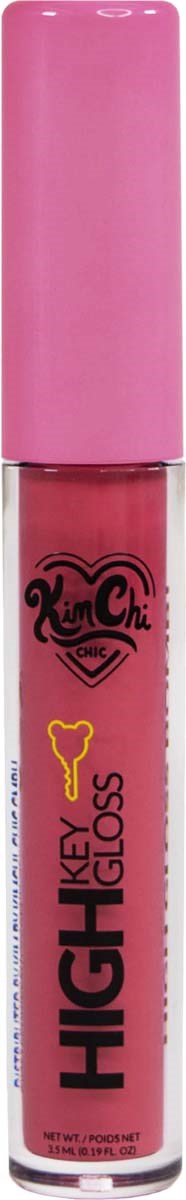 KimChi Chic High Key Gloss Full Coverage Lipgloss Pink Grapefruit