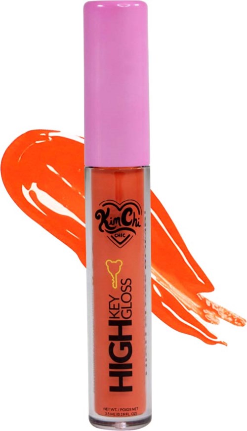 KimChi Chic High Key Gloss Full Coverage Lipgloss Tangerine