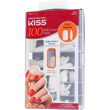 Kiss Full Cover Nails Short Square