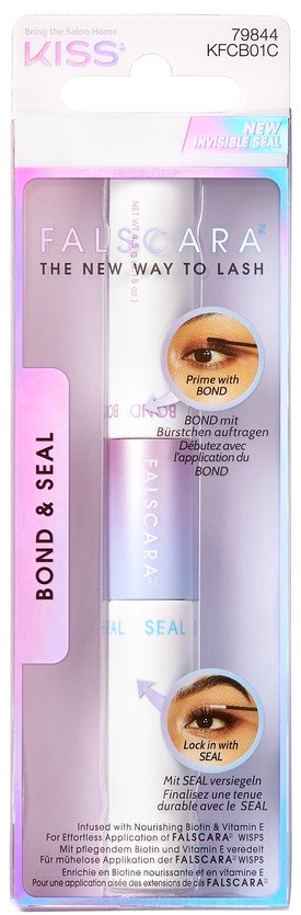 A beauty product in pink packaging, designed for lash enhancement, featuring a small mascara tube with a related eye illustration.