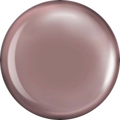 Ein glänzendes, rundes, rosa Objekt mit glatter Oberfläche und reflektierenden Highlights.