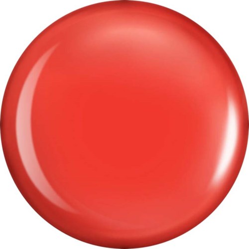 Eine glänzende rote Kugel mit glatter Oberfläche und spiegelnder Reflexion.