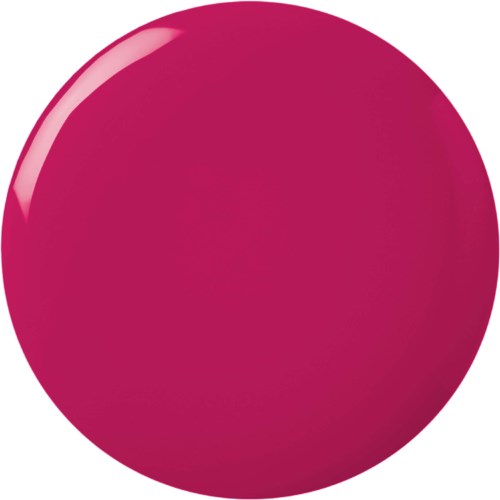 Eine pinke Kugel mit glänzender Oberfläche und Lichtreflex, zeigt ein freundliches und einfaches Design.