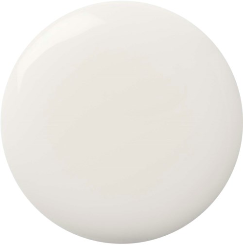 A white, round object, smooth surface, no visible details or markings.