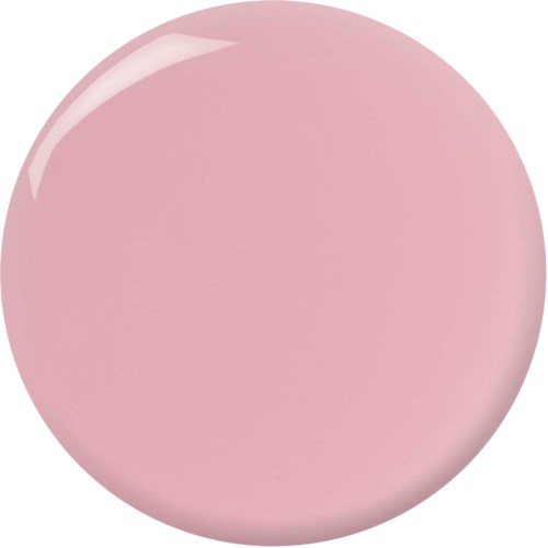 Ein pinker runder Gegenstand mit glatter, glänzender Oberfläche und hellem Reflex.