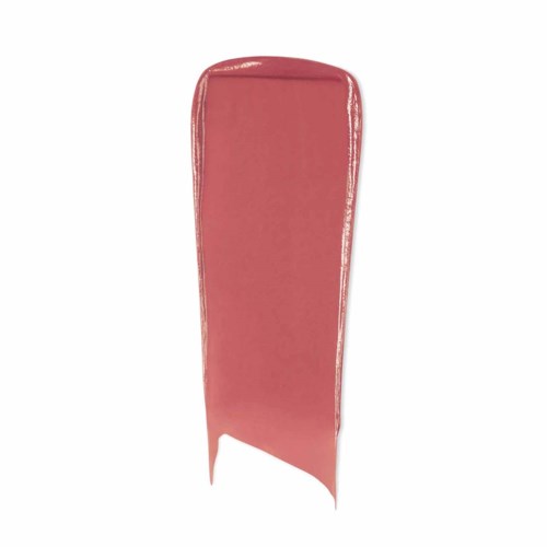 Ett rosa, runt föremål med spetsig botten, möjligen ett tygstycke eller ett mjukt föremål.