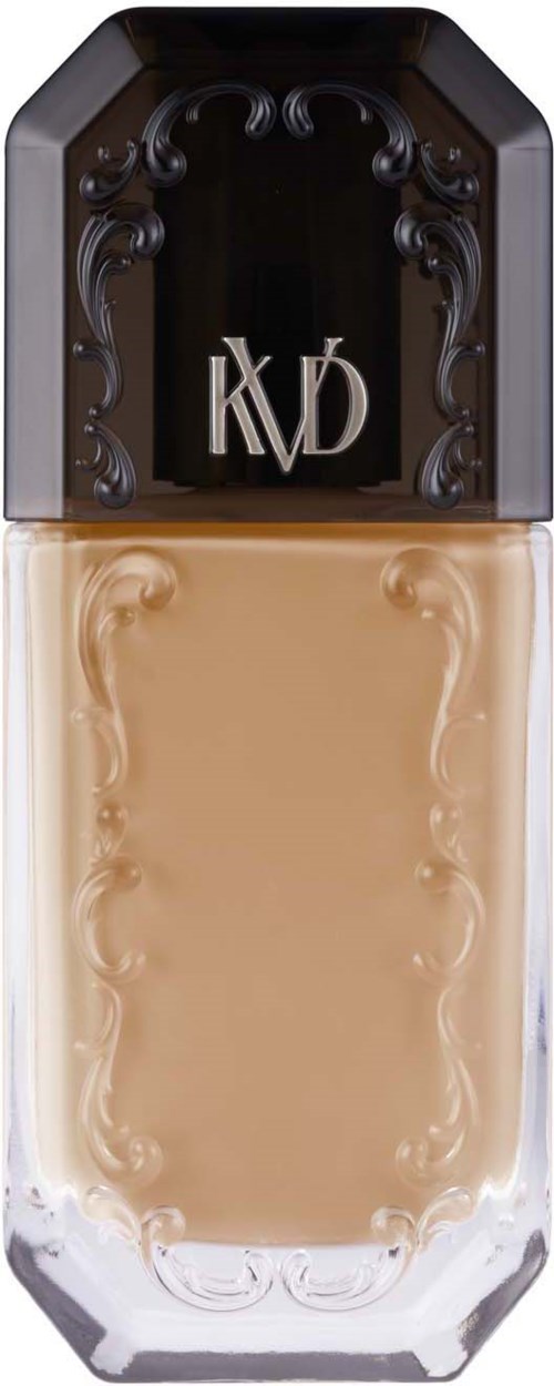 Design av en grundläggande eller concealer makeup-produkt med dekorativ kork och logotyp på toppen.