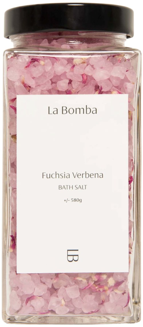 La Bomba Fuchsia Verbena Bath Salt 680 g