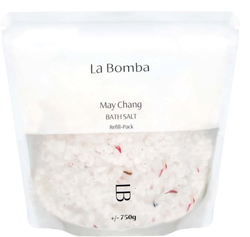La Bomba May Chang Bath Salt Refill Pack 750 g