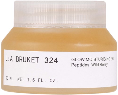 Ein kleiner Behälter mit Glow-Feuchtigkeitsgel mit 