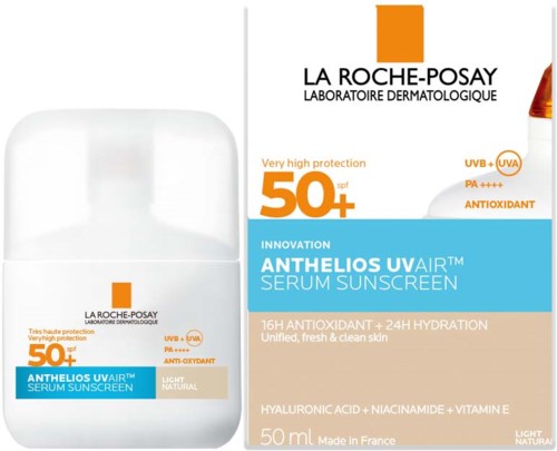 La Roche-Posay Anthelios Hybrids UVAir Serum SPF50+ Tinted light 50 St.