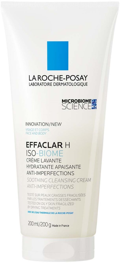 La Roche-Posay Effaclar H Iso-biome Rengöringscreme 200 ml