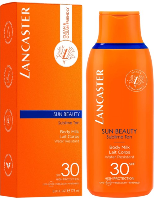 Lancaster Sun Beauty Body Milk SPF30 High Protection 175 ml